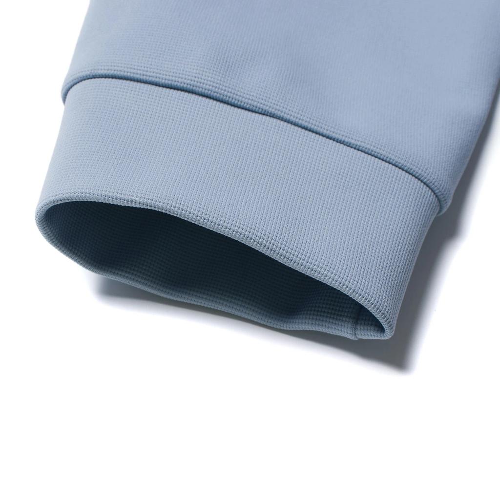 Li-Ning Plain Hooded Cardigan Sweatshirt Men Sweatshirts Soft-Gray-Blue AWDSB85-3