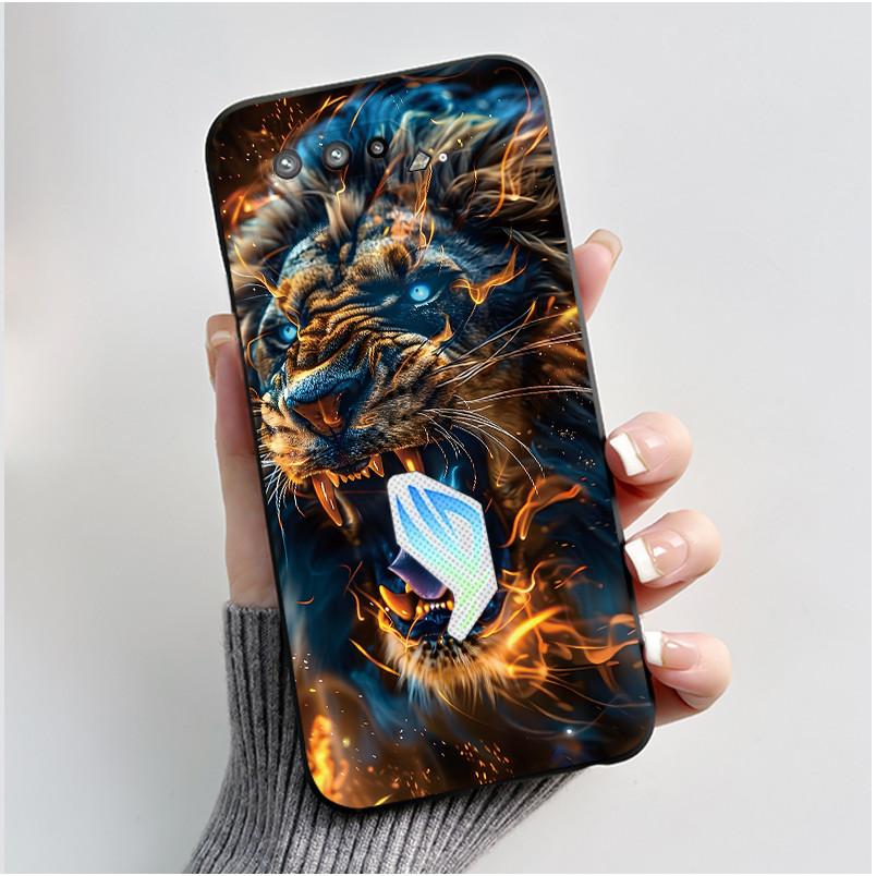 Casing For Asus Rog Phone 5 Rog 5s ZS673KS ZS676KS Case Luxury Dragon Cute Cool Boys Girls Soft Black Matte Silicone Back Cover