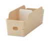 Like-it Shoe Storage Chibi Holder, Beige, 9cm Wide X 26cm Deep X 9cm High, for Children's Shoes, Standing Storage