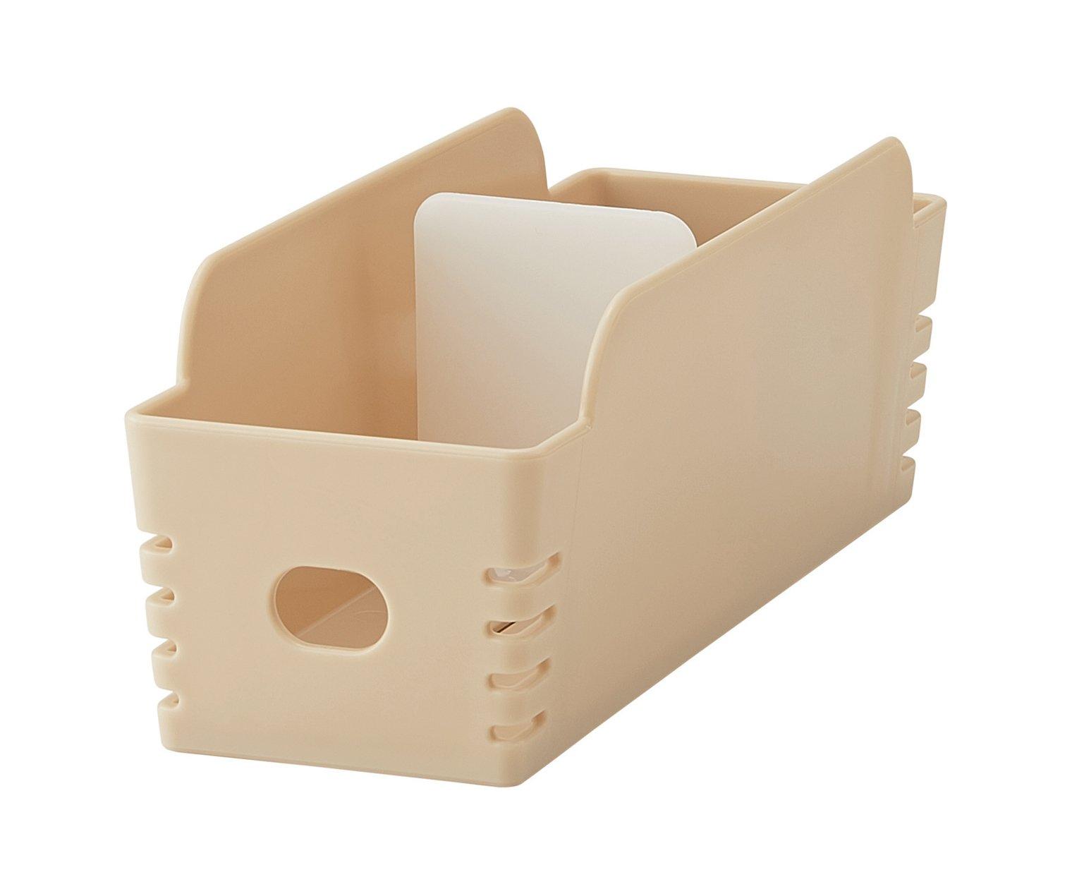 

Like-it Shoe Storage Chibi Holder, Beige, 9cm Wide x 26cm Deep x 9cm High, for Children s Shoes, Standing Storage