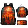 Monster Story Schoolbag High Definition Multi-Function Oxford Lightweight Backpack