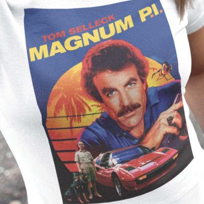 Magnum PI - 80's Special Edition Tshirt - Great Gift for TV Lovers and Old Schoo