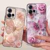 For Motorola Moto S30 Pro 5G XT2243-2 Case Cartoon Cat Butterfly Silicone TPU Black Cover For MOTO S30 Pro 5G Phone Shell Bumper