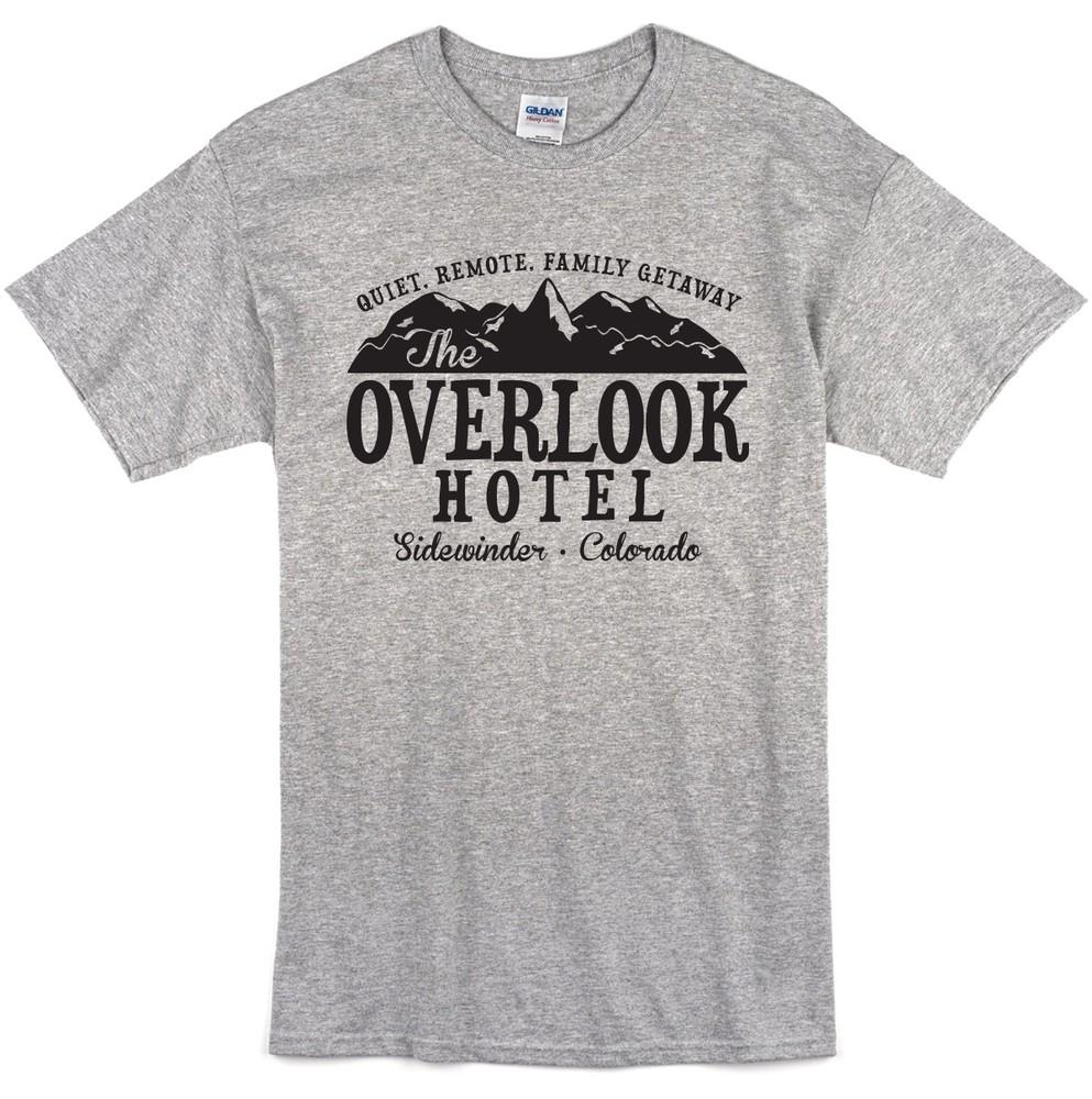 The Shining Inspired Overlook Hotel T-shirt Classic Iconic Film Movie Tee Shirts M