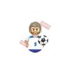 New  Single 4.5CM Soccers Athletics Sportsman Star Building Blocks Cartoon Mini Action Figures Toys For Kids Christmas Gifts
