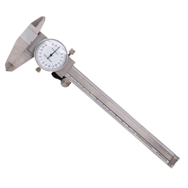 Color : Inch size IGOSAIT High Precision 0-6 Inch Dial vernier caliper 6 inch .001 Shock Proof Dial Caliper 0-150mm/0.02mm Stainless Steel Precision Vernier Caliper Color : Inch size IGOSAIT High Precision 0-6 Inch Dial vernier caliper 6 inch .001 Shock Proof Dial Caliper 0-150mm/0.02mm Stainless Steel Precision Vernier Caliper