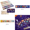 Childrens Educational Space Puzzle With Wooden Solar System For Learning And Cognitive Development