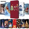 Wallet Cover For Oppo A5 4G 5G Case A5i Pro A5m Flip Stand Book Magnetic Leather Case For Oppo A5x 4G 5G Christmas Cases A 5x