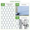 Galvanised Walk In Chicken Coop Hen House w/ Water-Resist Cover, 3 x 1.7 x 1.9m