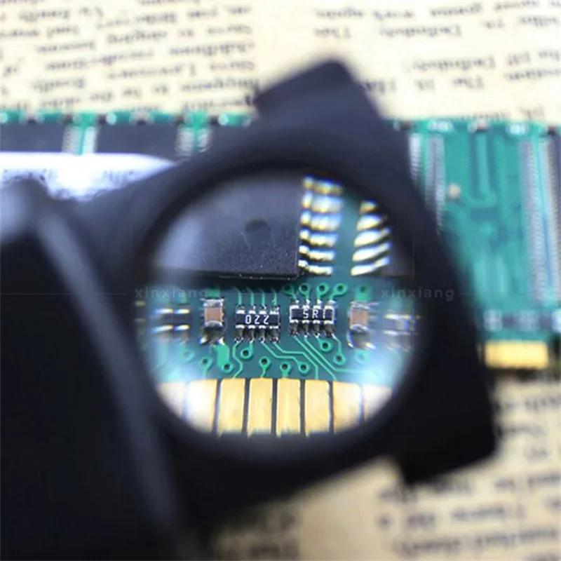 

30X Pull-Type Jewelry Magnifier Mini Pocket Hand Magnifying Glass Portable Microscope Jeweler Eye Glass Loupe with Led Light 30x
