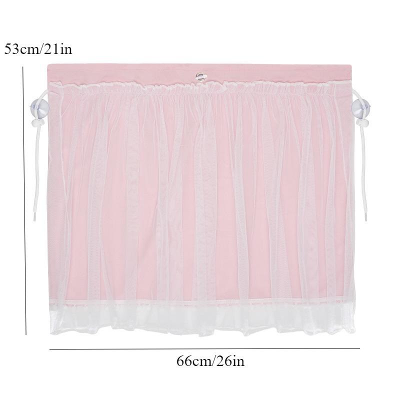 1pc Suction Cup Curtain in The Car Window Sunshade Cover Mesh Universal Side Window Sunshade UV Protection for Kid Baby Children