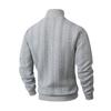 Men'S Sweater Turtleneck Warm Knitted Pullover Cable Knit Sweater Men'S Top Autumn and Winter Commuting Fashion Top Casual Dating Daily