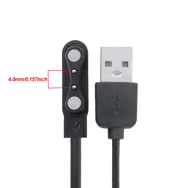 

USB Magnetic Charging Dock Adapter Charger Cable For Haylou Solar LS05/YAMAY SW022/keep B3/RT2 LS10/Lenovo S2/S2 Pro Smart Watch чёрный