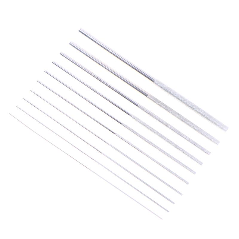 For Jade Alloy Guitar Strings Diy Assorted File Diamond Cylindrical File Dia 1/1.2/1.5/1.7/2.2/2.8/3.3/4/5/6Mm Grinding Tool