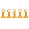 5Pcs Duty Silicone Door Stopper Bumper Pads Anti-Collision Suction No Drilling Door Handle Pad Silent Door Top Hit for Bedroom Bathroom Living Room