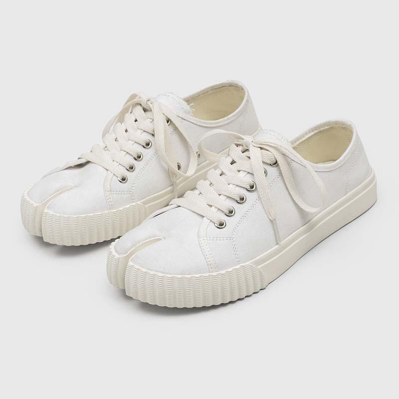 Casual Split-Toe Shoes Men'S New Commuter Board Shoes Trend Retro Classic Fashion Personalized Cookie Shoes