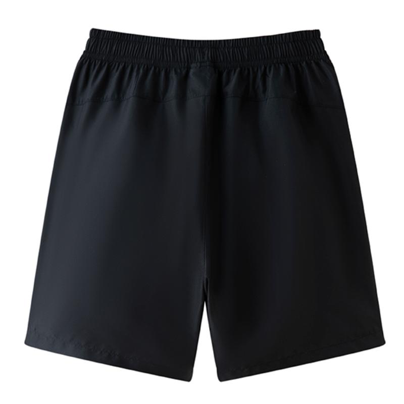 Li Ning Logo Print Quick-Dry Sports Casual Shorts Men Shorts Black YKST059-1