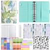 A6 Leaf Macaron Diary: Creative PU Binder for Event Planning and Business