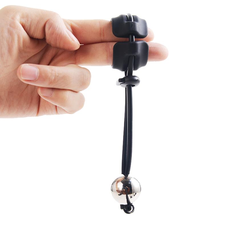 Bdsm Male Penis Ring Exercise Device Weight Bearing Penis Extender Enlargement Stretcher Ball Semen Lock Adult Sex Toys for Men