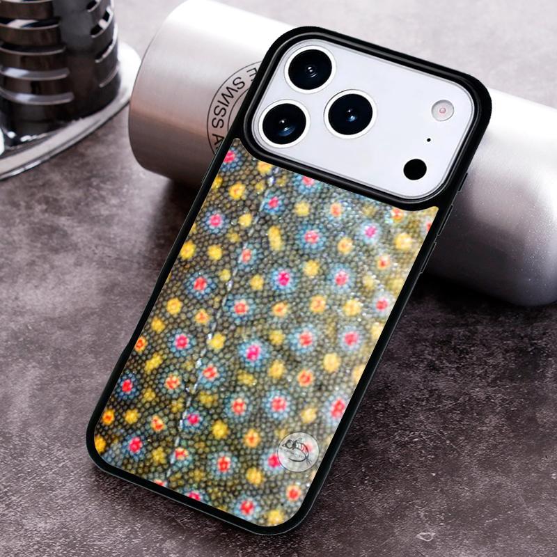 Regenbogenforellen-Fischerei Haut weiche Handyhülle für iPhone 17 16 15 Pro Max Air 14 13 12 11 Plus Stoßfeste Capa Hülle