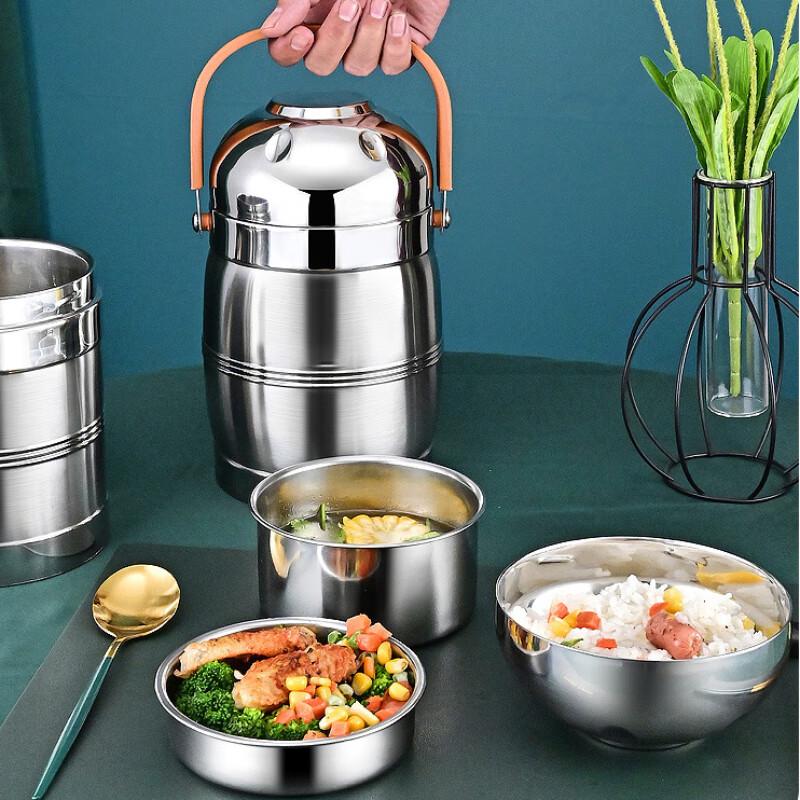 Lu Feng Lai 1.6L 304 Stainless Steel Insulated Food Jar