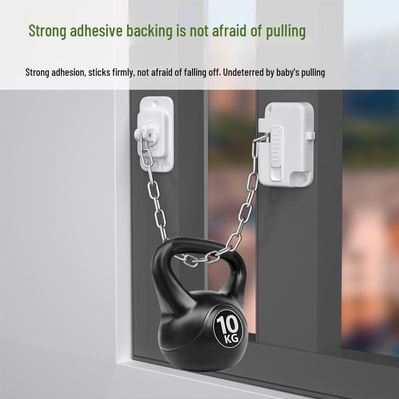 Multifunctional Child Safety Lock for Windows and Sliding Doors