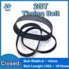 2GT Belt GT2 Timing Belt Width 6mm 10mm 15mm Closed Loop Rubber Perimeter 1424mm~1610mm 2MGT Synchronous Belt 3D Printer Parts