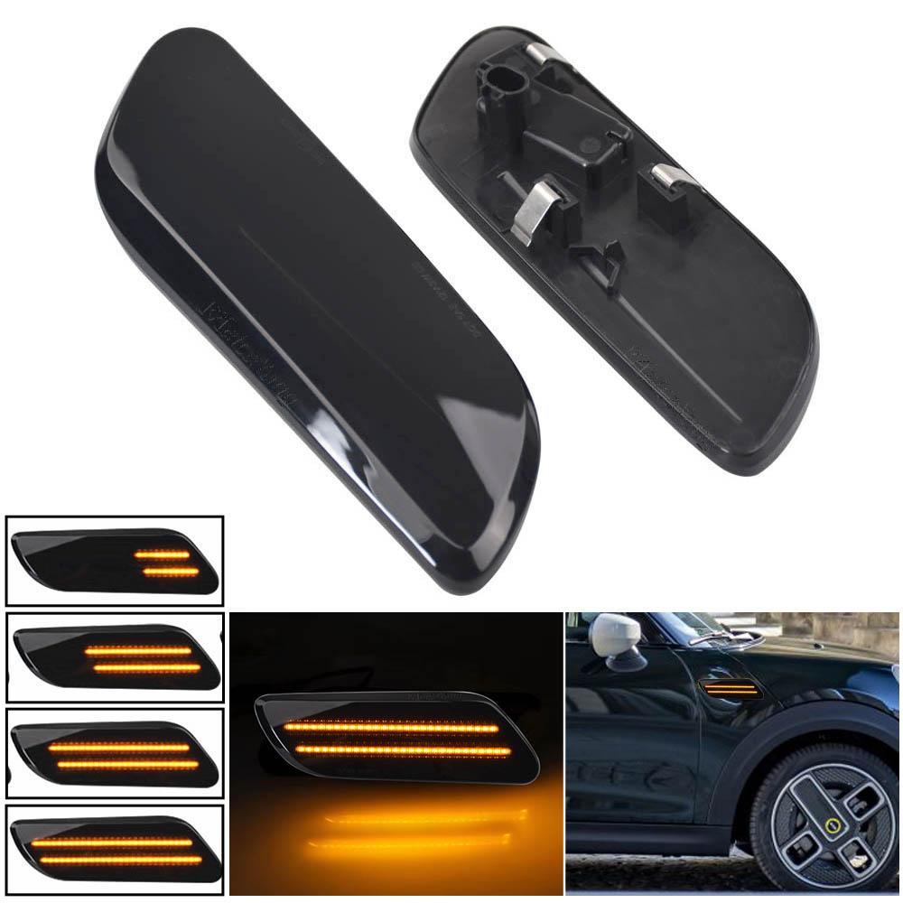 

Dynamic Led Side Marker Repeater Indicator Lights Sequential Blinker Flowing Turn Signal Lamps for Mini Cooper F55 F56 F57