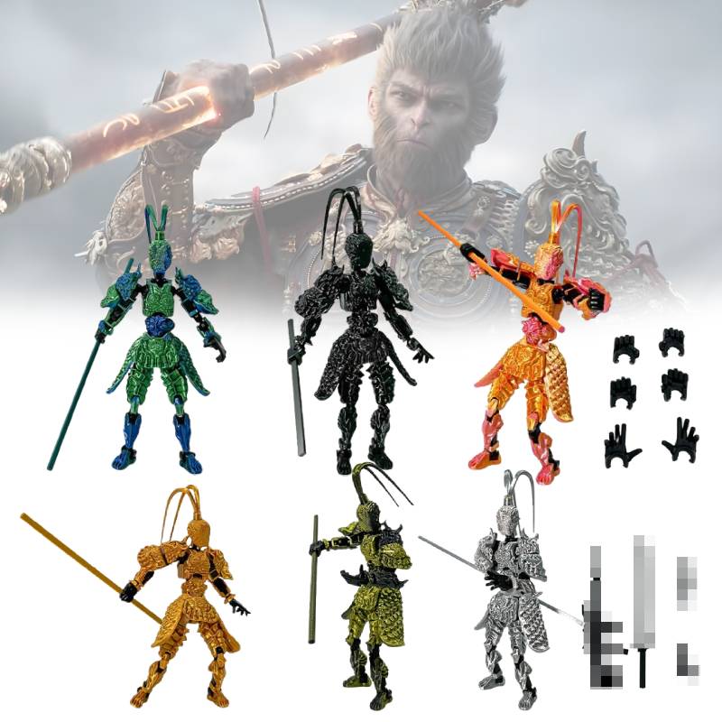Myth Black Wukong Assembled Toys Children Educational Building Blocks Gifts