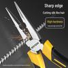 3-Piece Hand Tool Set: Needle-Nose Pliers, Wire Cutters & Multi-Functional Locking Pliers - Durable & Labor-Saving