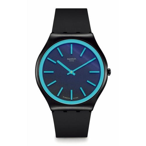 Swatch Obsidian Shimmer Watch SS07B111 Black