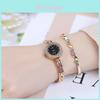 Elegant Alloy Quartz Wristwatch With Decorative Dial For Women Gift Giving