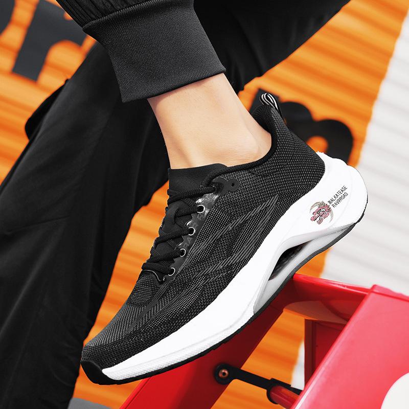 

Running shoes men s real explosive rice sole shock absorption C21 ultra-light professional spring and summer breathable female youth sports running ap 45