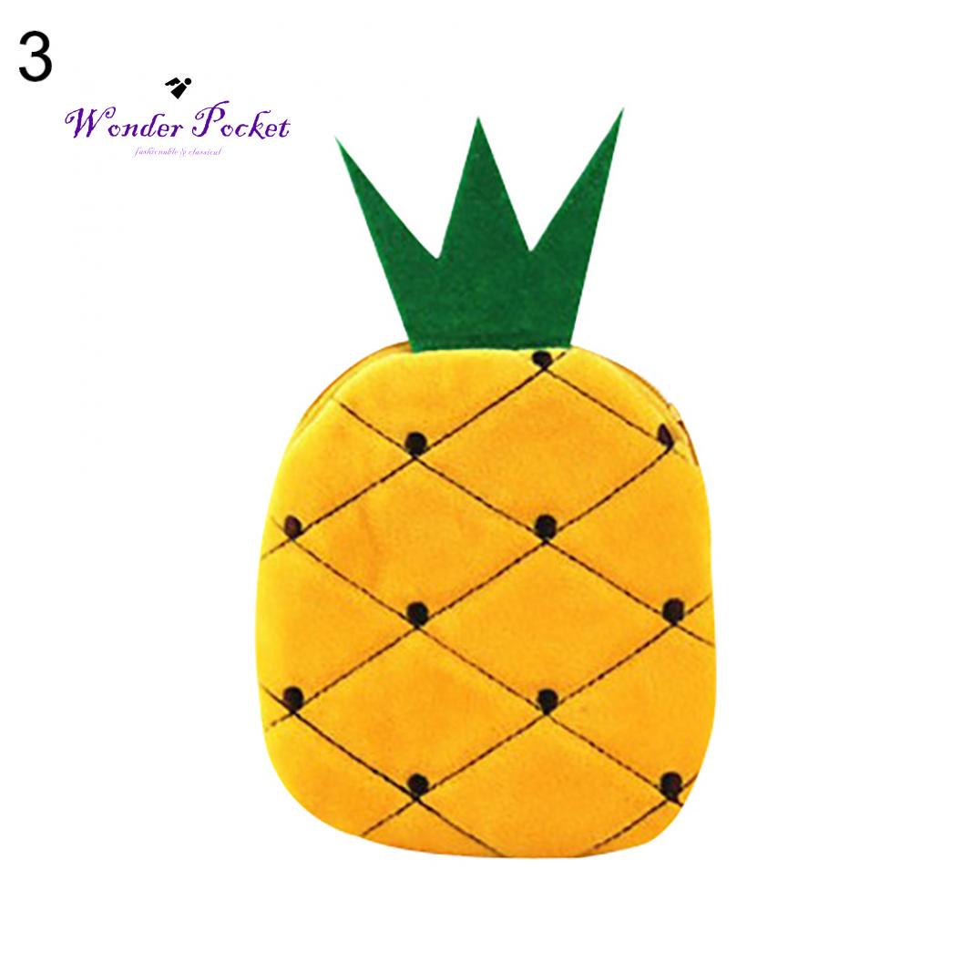 

Wonder Pocket в форме арбуза в форме оранжевого фрукта, плюшевый брелок с подвеской, карман для монет, кошелек