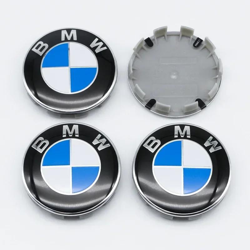4PCS Car Wheel Center Hup Caps Wheel Cover For BMW F34 F32 E36 E53 E60 E90 E91 X6 X5 X3 G30 G11 Tyre Tire Rim Cover Protector