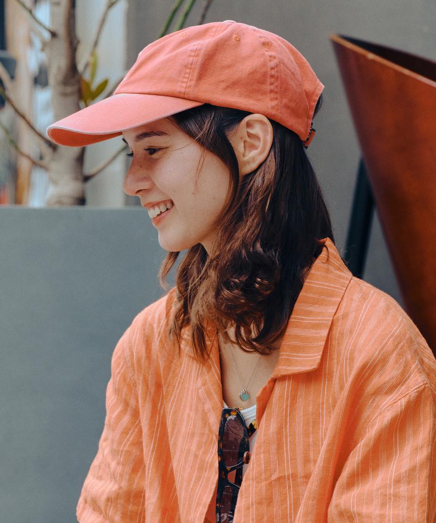 DOD Cotton Washed Ball Cap (D.Orange)