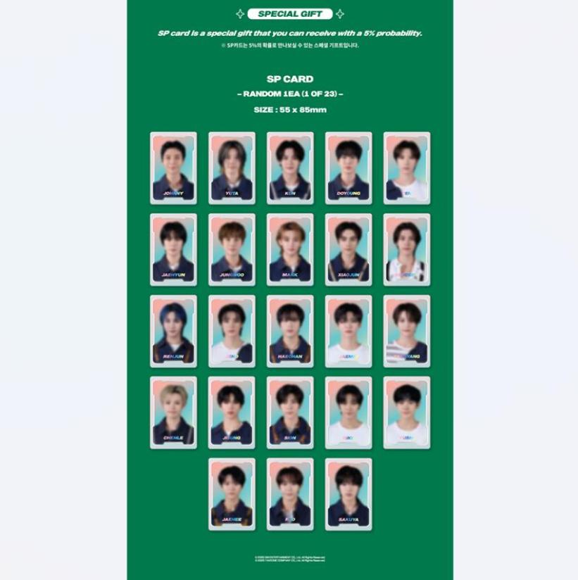 [FÖRBESTÄLLNING] NCT ZONE KUPONGKORT (TRÄDGÅRDSARBETARE Ver.)