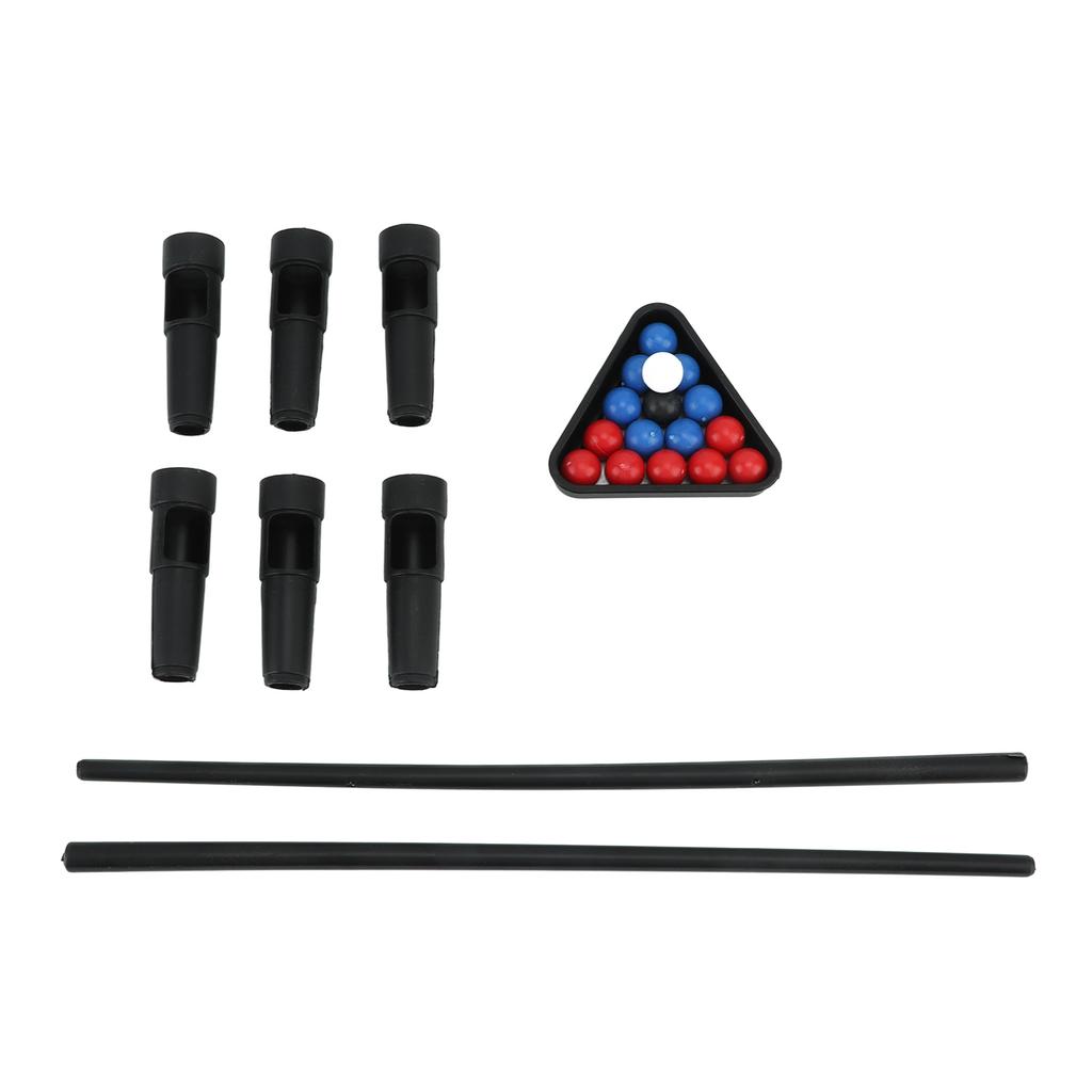 Mini Pool Table Interactive Simulation Miniature Billiard Pool Game Set for Desktop Decoration Ornament