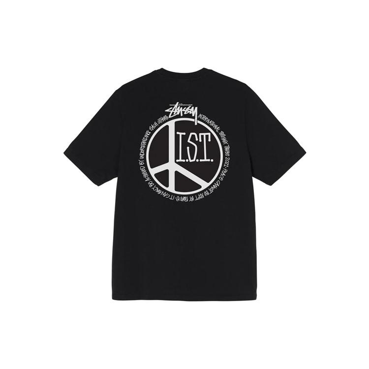 Stussy Peace Dot Pigment Dyed Tee LogoT Unisex 1904723