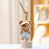 Bear Teddy Suspenders Plush Keychain Doll Bag Pendant Toy Animal Cartoon Gifts