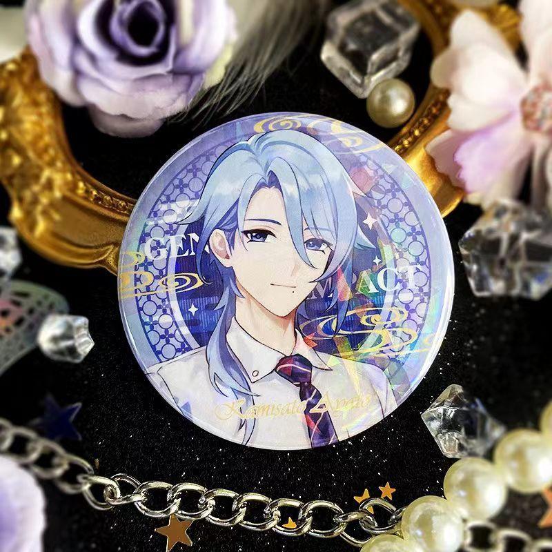 

Genshin Kamisato Ayaka Kamisato Ayato брошь, брошь в стиле аниме, значок аниме, украшение коллекции