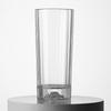 vertical pattern crystal glass high value creative beer cup hotel household simple heat-resistant green tea cup water cup