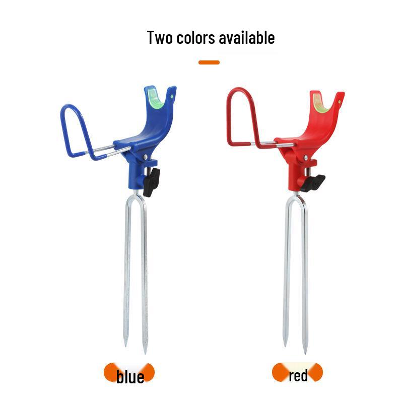 U-Shaped Dual-Use Fishing Rod Holder & Ground Stake