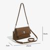 Premium sense retro underarm bag women's new simple commuting fashion versatile shoulder small square bag messenger bag