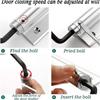 Door Closer Outdoor Bar Door Closer Interior Stainless Steel Adjustable Door Recliner Lightweight Automatic Spring