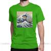 Fashion Cookie Monster T Shirt Harajuku Funny Japanese Cookie Clothes Great Wave Off Kanagawa T Shirt