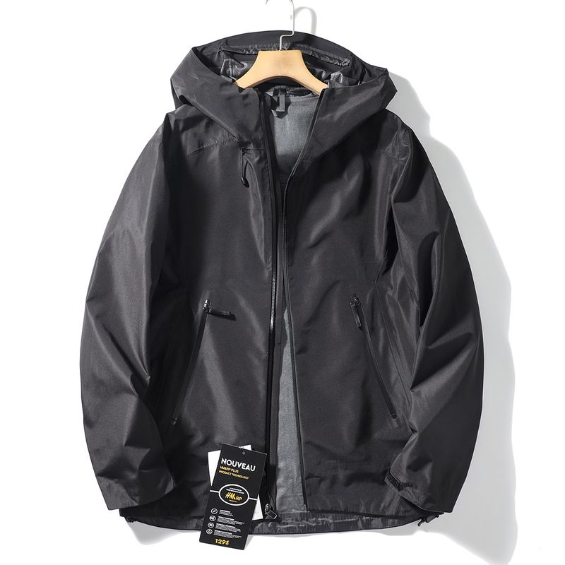 Shell Adhesive Single Layer Men's Assault Jacket Spring & Fall American Outdoor Hiking Windproof Waterproof Windbreaker Export Men's Clothing Outwear