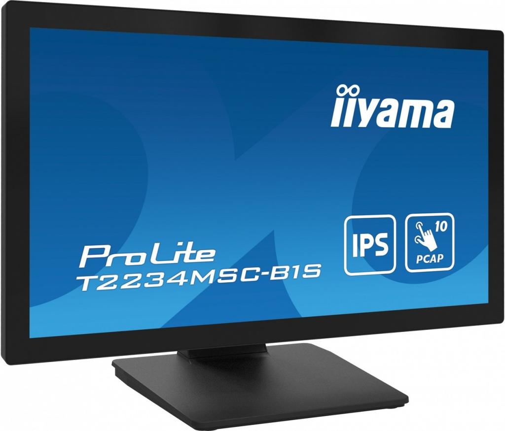 Monitor ProLite 21.5 inches T2234MSC-B1S IPS,10PKT.VGA,HDMI,DP