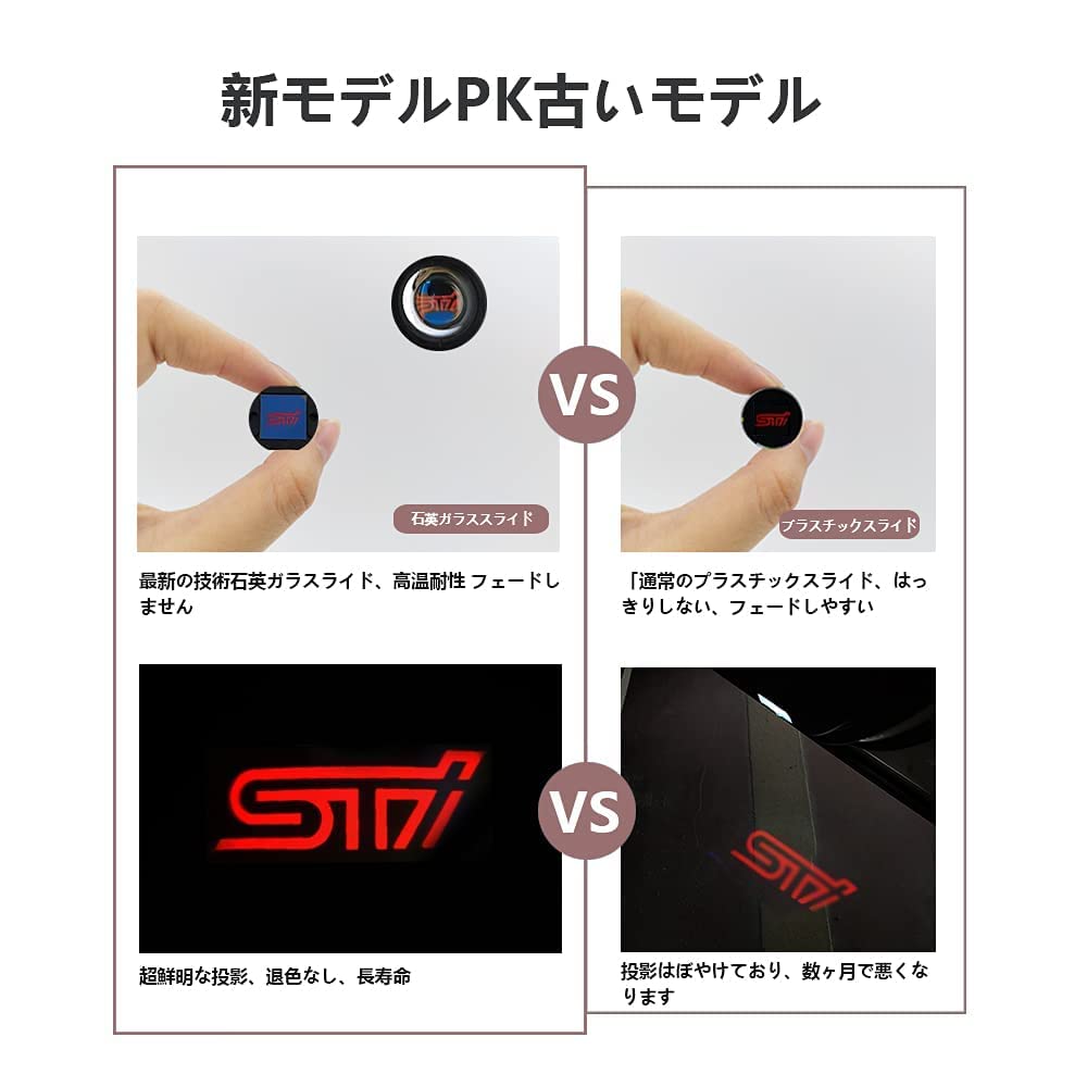 Subaru Courtesy LED Logo Light, Replacement for Subaru Forester, Outback (STI)