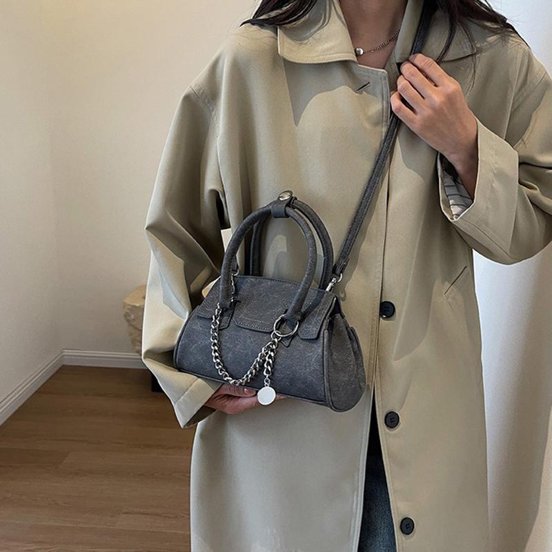 Lässige Schultertasche Kleine Tasche Damentasche 2024 Neue einfache Textur Umhängetasche Mode Handtasche Kleine quadratische Tasche